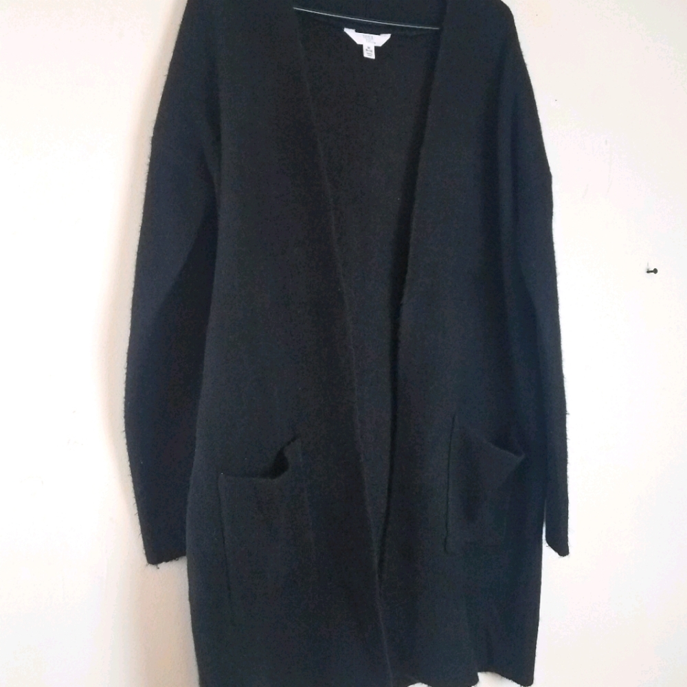 Black Sweater Coat